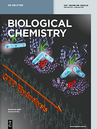 Cover: Biological Chemistry © 2017 Walter de Gruyter GmbH